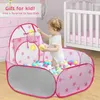 Tents And Shelters Childrens Pool Tent Castle Play Crawl Tunnel Ball Pit Foldable For Indoor Or Outdoor Give To Kids Gift