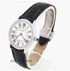 Cadran travaillant automatiques montres Carter Watch Womens London Solo W6700155 Diamond en acier fin 29 mm Quartz