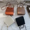 Omuz çantaları Gagacia kadınlar vintage küçük kare deri çanta kişilik moda kadınlar için tüm maç crossbody çanta