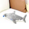 Ocean Series Shark Plush Animal Toy Cottonwool Bambole Regali per bambini Essenziale 240416