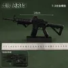 Gun Toys Miniature AR15 AK47 Rifle Sniper Model Eloy 1 3 Scale Gun Toy Montering Dismonble Build Kit Collection Jule Presents T240428