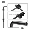 Dörrlås Drop Rod Ground Latch Black Hardware Delivery Home Garden Building Supplies DHD7I