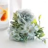 Dekorativa blommor 30 cm Silk Peony Artificial Flower Bouquet Spring For White Home Diy Decoration Christmas Garden Wedding Office Party Fake Fake