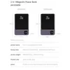 Mobiltelefon Power Banks 10000mAh Alloy MacSafe PowerBank Magnetic Power Pack Wireless Fast Charger Lämplig för iPhone 15 14 12 11 Magsafe Backup Battery J0428