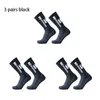 3PairsLot ANTI SLIP Tapedesign Football Socks Mid Calf Non-Slip Soccer Sport Cycling Sports Mens Sock EU38-45 240416