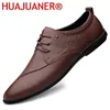 Casual Shoes 2024 Mode Business Kleid Männer glänzende klassische Leder-Suits-Anzüge Schuhe Schnürung Oxfords Oxfords