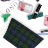 Sacs de cosmétiques voyage Black Watch Ancient Original Scottish Tartan Toitry Sac Kawaii Makeup Organisateur pour les femmes Box Kit Dopp Kit Box