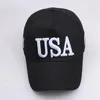 Broderie USA Flag Baseball Caps for Women Men America Lettre imprimé Hat Sport Outdoor USA Black Caps 240410