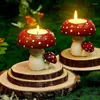 Candlers Solder Sculptures de champignon