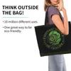 Сумки для покупок на заказ звонок Cthulhu Canvas Bag Women Женщины долговечные продуктовые продукты