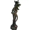 Decoratieve beeldjes Natural Forest Goddess Bird Statue Resin Personality Garden