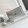 Stud San Valentyno Bag Lady Vlogo Bags Event Borse Rock 2024 Nuovo portafoglio a rive Femmina femmina Holdhell Simple Changeable Chain Piccola borsa a spalla quadrata