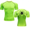 Men's T Shirts Running T-Shirt Long Sleeve Compression Shirt Outdoor Fitness Second Skin Quick Dry Sportswear Sport Top Short