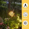 Garden Decoraties Hollow Smeed Iron Star Douchelamp Zonnewending Can Fairy Light Garden Decoratie Douche Licht Lawn Courtyard Decoraties