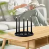 Kandelaarhouders houder Tray Candlestick Modern met blusser decoratieve standaard voor eetkamer eettafel