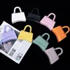 2024 grensoverschrijdende nieuwe hot verkopen macaron candy color jelly tas draagbare schouder crossbody kinder- en damestas munt portemonnee