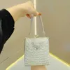 Sac de soirée Société de strass de mondain pour banquets pour femmes avec diamant Incrustal Banquet portable Bag Cheongsam Single épaule Single Diagonal Cross Phone