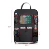 Borsa di stoccaggio Organizzatore di sedili per auto con touch screen tasche automatiche Cover tablet Porta del sedile Protezioni per viaggi per bambini Travel