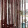 300x260cm Solid color Curtains Stripe White Blank Gray Classic Line Curtain Window Blind Valance Room Divider Door Decorative 240422