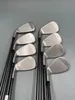 Golf Clubs Steath Irons Set TLM 59PAS a destra RSSR Flex SteelGraphite Albero con copertura per la testa DHL FedEx 240422