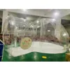 4m dia+1.5m tunnel wholesale Outdoor Inflatable bubble tent igloo dome Transparent Bubble House Hotel Lodge for camping