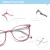 Sunglasses Frames GREY JACK Round Acetate Spectacle Frame With Spring Hinge Men Women Small Size 72042