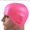 Adultes Bassin de natation étanches Men de natation Bouchon de natation CHEAUX LONGEURS OEUR Protéger le grand silicone Not-Skid Diving Hat 240426