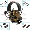 Аксессуары Tacsky Tactical Hearset Comtac II Замена гарнитуры микрофон, микрофонная крышка, крышка аккумулятора