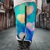 Pantalones de leggings para mujeres Pantalones de San Valentín