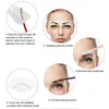 Reusable Eyebrow Shaper DIY 12 Set Soft Ruler Brow Definer Eyebrow Stamp Card Soft Ruler Stencil Shaping Makeup Tool