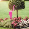 Garden Decorations Whimsical Bird Pink Flamingo Home Garden Decoration Swirl Absolutely Gorgeous Unique Dynamic Rotating Bird Swirl bird props