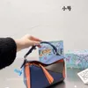Women Lady Handheld Bag Casual loe 20*14cm Designer Puzzle Purse Spanien Women's Girl Small Bags Tote Evening Mini Handväskor Geometri HQYJ