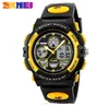 Montres pour enfants Double mouvement Étudiant électronique pour enfants Étudiant multifonctionnel GLOW-IN-THE DARK ARRÉPRÉPORT LEAD ELECTRONIQUE LED MONTRE LED