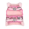 Soft Warm Dog Harness najmniej Zestaw Śliczny Bowknot Puppy Cat Holders Vest Bling Carzy Połączenie 5 stóp przewagę dla małych średnich psów koty 240415