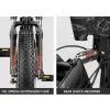 New 1000W4.0 FAT TIRE MEN'SWOMEN'S EBIKE 48V LANKELEISI FOLDING ELECTRIC BIKE Mountabikes City Adult Bicycle Snow Beach Power Bike