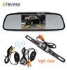 43quot Car TFT LCD Mirror Monitor Wireless Reverse Car IR Rear View Backup Camera Kit 3163713