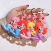 2024 NYA VACKRA MERMAIRAID KEYCHAIN ​​PENDANT DOLL SILICONE CAR KEYCHAIN ​​PVC GIFT POSSITAL