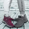 Boots Men's Women Slip On Winter Shoes For Men Waterproof Ankle Top Male Snow Botines Hiking Femininas 2024