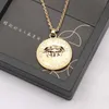 Mode persoonlijkheid fanjia nieuwe stijl hanger mode accessoires hiphop Koreaans paar ketting trendy heren en dames ketting