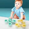 Baby Bath Toys 1pcs Montessori Baby Bath Toys for Boy Enfants Bathing Sucker Spinner Aspirner Tup Tust Kids Gifts Funny Child Rattles Teether