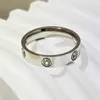Modedesign Ring Luxus und exquisites Ring Luxus Design Highend Full Diamond für Frauen modischer personalisierter Finger mit Cart Originalringen