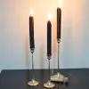 Velas Retro preto Bronze Candelas de castiça