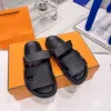 Chypre Mules Sandals glissades pantoufles de qualité supérieure plage classique Flat Men et femmes de luxe de luxe en cuir