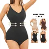 Dames shapers dropship shapewear bodysuits dames bindende panty's Volledig gevormde strakke beha buikcontrole gewichtsverlies sexy push up bh treng y240429