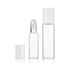 5 ml 10 ml Boule en verre Bouteille Go Bead Cosmetics Séparation Huile Fine Rouleau de crème pour les yeux sur un échantillon de flacons essentiels Perfume séparé 240418