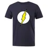 T-shirts masculins The Big Bang Theory T-shirt The Lightning Print T-shirt pour hommes Coton Vêtements surdimensionnés décontractés Strt Short Slved Funny TS Y240429