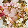 Fleurs décoratives 10heads 30cm Retro Silk Rose Bouquet Artificiel Peony Vintage Bride Holding Flower Home Wedding Deccor Fake