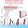 Gun Toys Electric Water Gun Toy Automatic Squirt Guns for Adults Kids Kinderen Zomer Zwembad feest Beach Outdoor Activiteit T240428