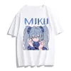 T-Shirts y2k Harajuku Cartoon süße Damen T-Shirt Japan japanische Kawaii Anime Grafik T-Shirt Summer Girl Fashion White Kurzärmelte T-Shirt 2024L2404