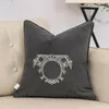 Диван гостиная буква роскошная квадратная подушка дизайнер декоративная подушка роскоши подушка хлопковые буквы